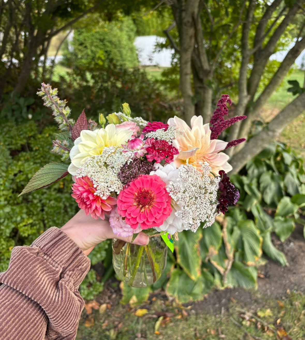 Mason Jar Arrangement